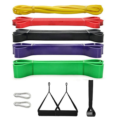Heavy Pull-Up 5-Piece Latex Resistance Band - Thevo Gears
