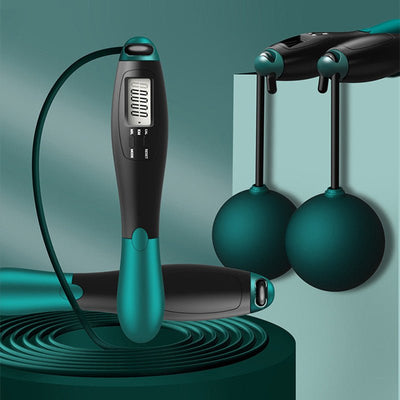 Smart Cordless Skipping Rope With Heavy Ball - Thevo Gears