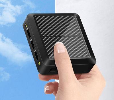 The Solar Power Bank Is Small And Portable - Thevo Gears